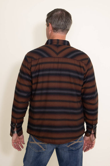 Kuhl Joyrydr Shirt Jacket for Men in Hickory Brown