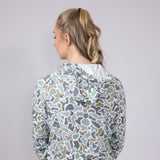 Local Girl LG Heather Blend Hoodie for Women in Bluff Grey Camo