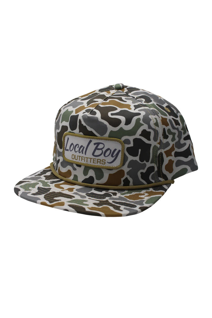 Local Boy Outfitters Local Insignia Rope Hat for Men in Camo | L300034 ...