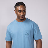 Local Boy Latte T-Shirt for Men in Slate