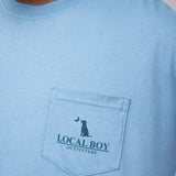 Local Boy Latte T-Shirt for Men in Slate