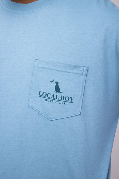 Local Boy Latte T-Shirt for Men in Slate