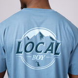 Local Boy Latte T-Shirt for Men in Slate