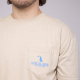 Local Boy Migrating T-Shirt for Men in Latte 