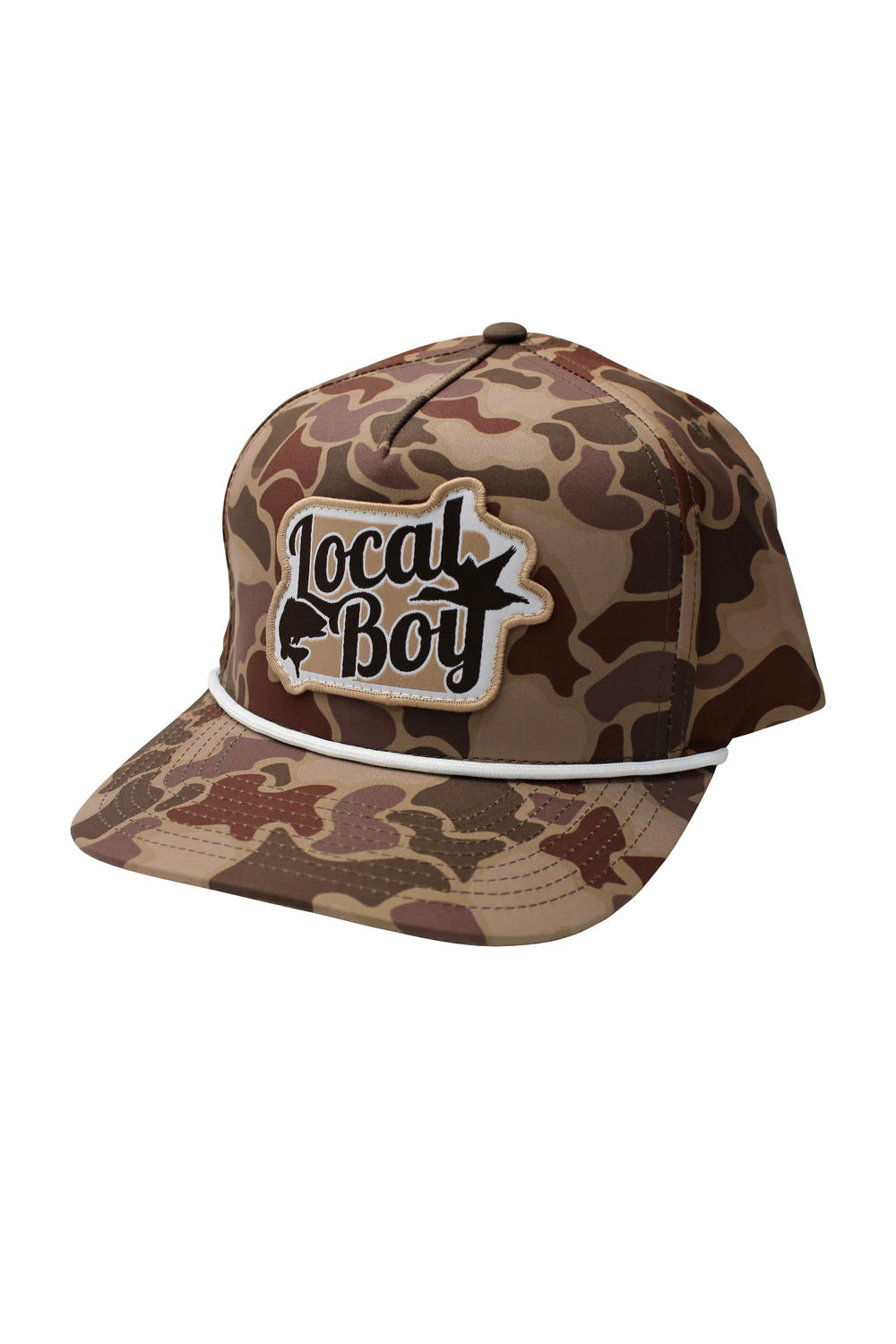 BlackEyePatch/FLYING OG BOY AIRBRUSHED MESH CAP（WHITE/BLACK