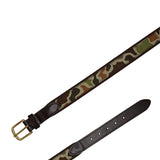 Local Boy Ribbon Camo Belt for Men in Green