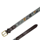 Local Boy Ribbon Camo Belt for Men in Grey