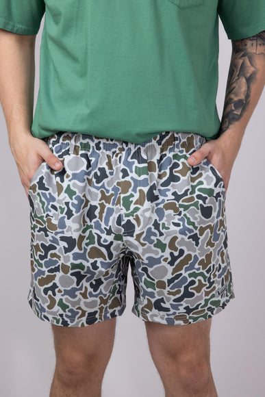 Local Boy Volley Hybrid Shorts for Men in Camo