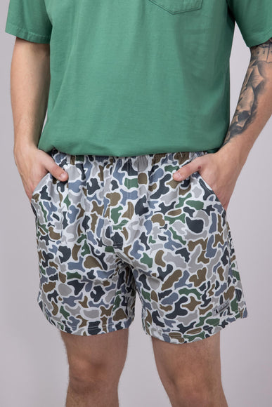 Local Boy Volley Hybrid Shorts for Men in Camo