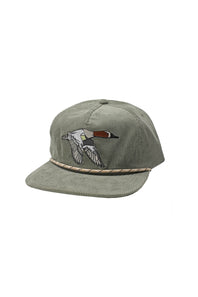 Local Boy Youth Embroidered Duck Corduroy Hat 