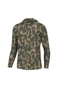 Local Boy Youth Hemlock Hoodie for Boys in Green Leaf Camo