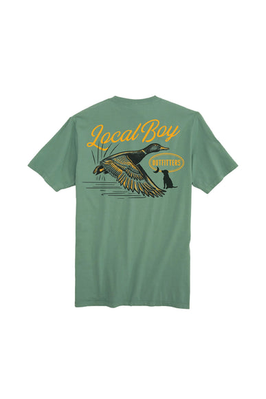 Local Boy Youth Moonlit Mallard T-Shirt in Green