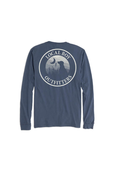 Local Boy Youth Original Blue Ridge Long Sleeve T-Shirt in China Blue