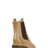 Los Cabos Ari Chelsea Lug Booties for Women in Taupe