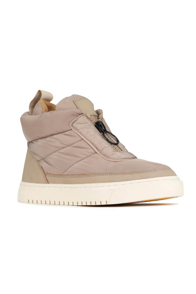 Los Cabos Ceca Zip Puff Booties for Women in Taupe