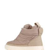 Los Cabos Ceca Zip Puff Booties for Women in Taupe