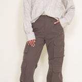 Love Tree Baggy Cargo Pants for Women in Brown