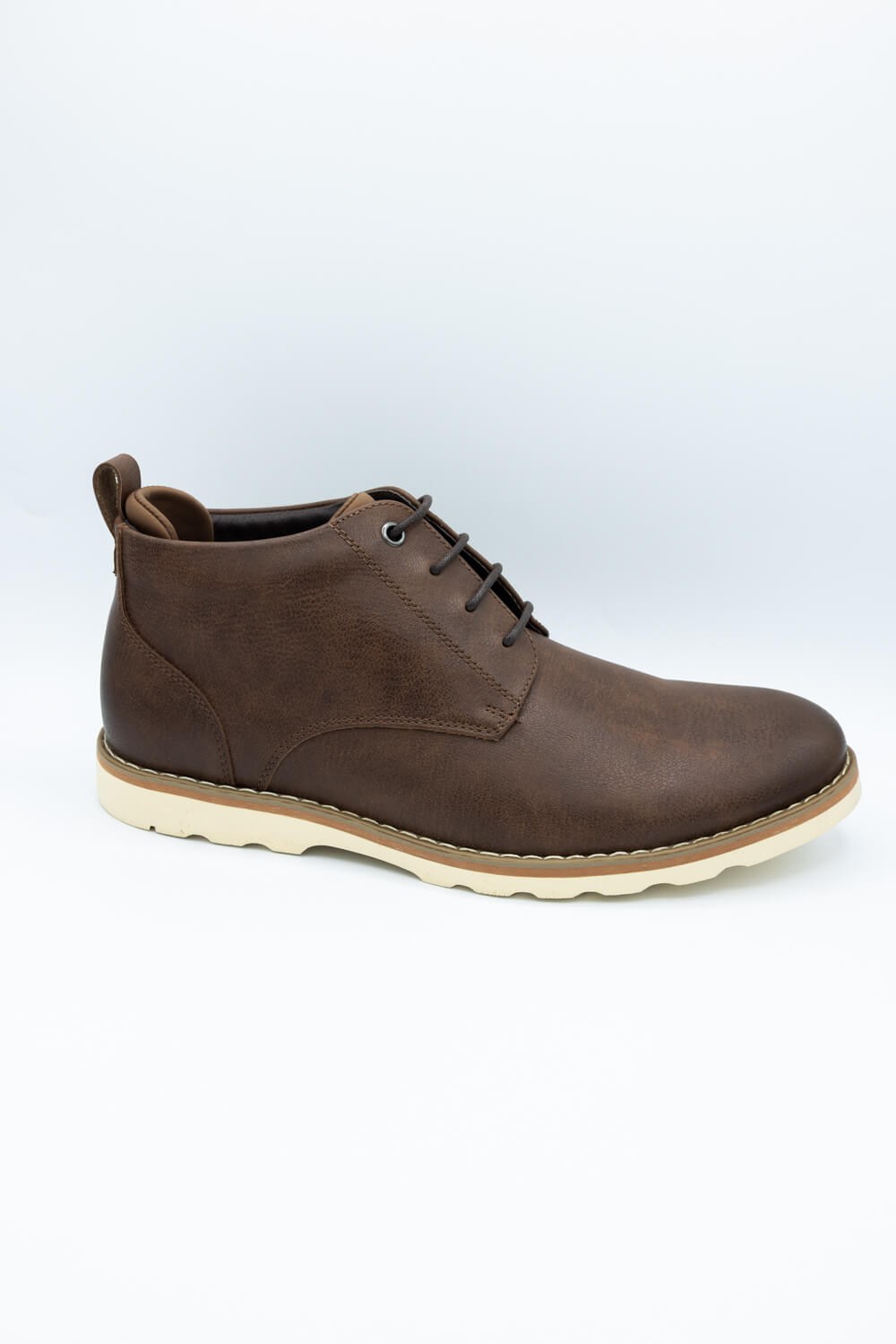 Steve Madden Brawly Lace Up Boots for Men in Cognac