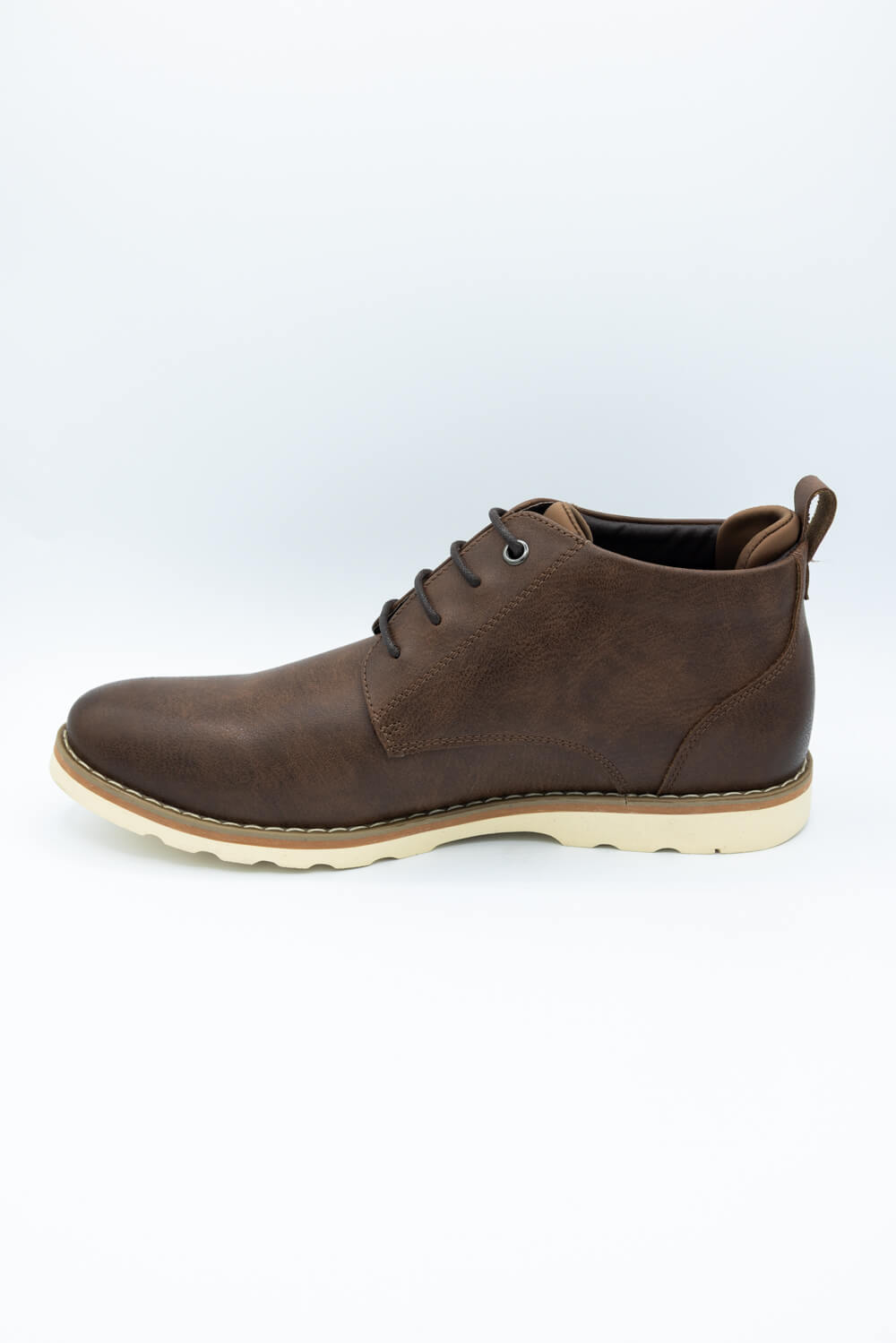 Steve Madden Brawly Lace Up Boots for Men in Cognac