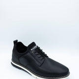 Steve Madden Lyddon Lace Up Shoes for Men in Black