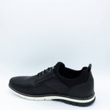 Steve Madden Lyddon Lace Up Shoes for Men in Black