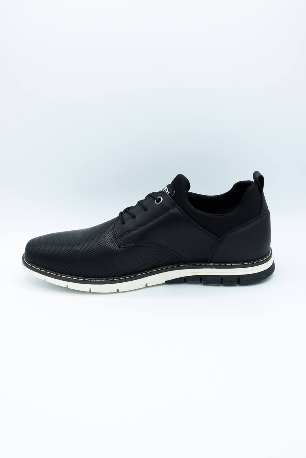 Steve Madden Lyddon Lace Up Shoes for Men in Black