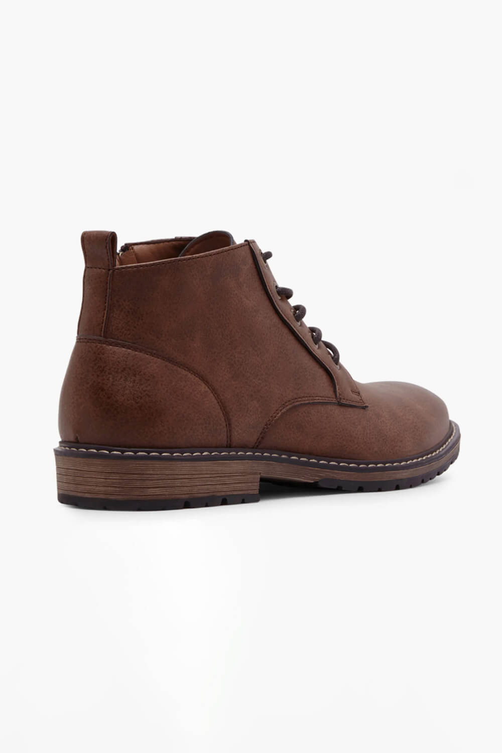 Steve Madden Trenton Lace Up Boots for Men in Brown