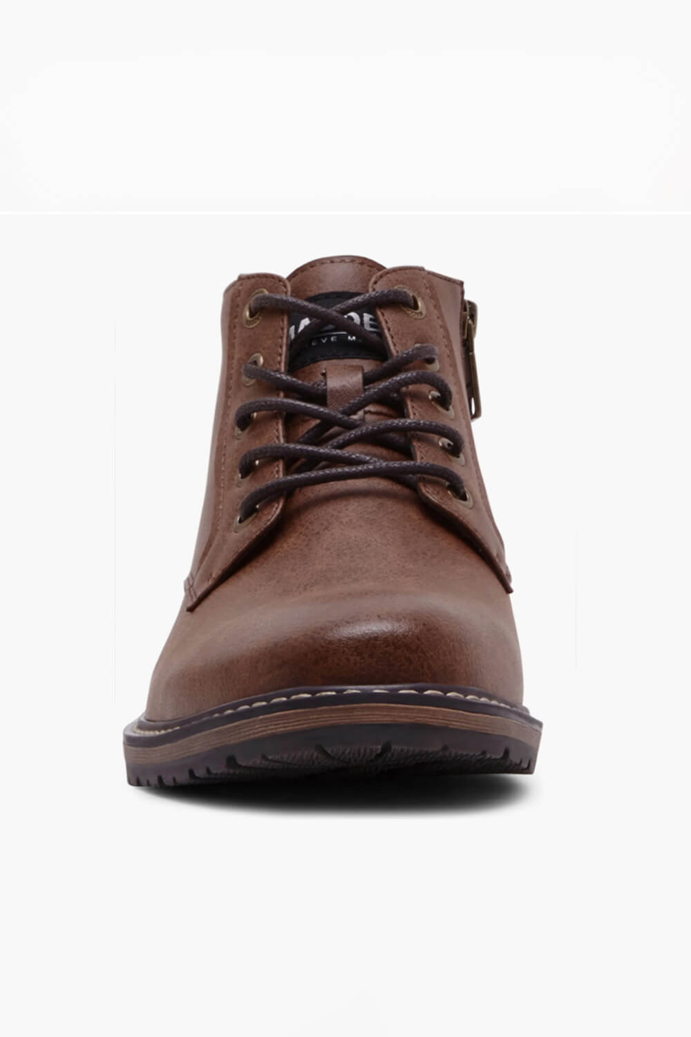 Steve Madden Trenton Lace Up Boots for Men in Brown
