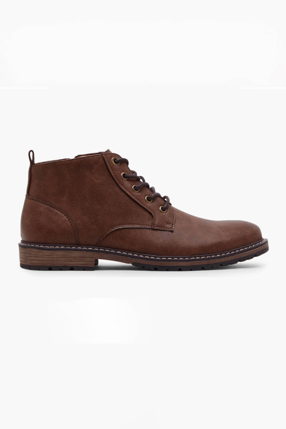 Steve Madden Trenton Lace Up Boots for Men in Brown