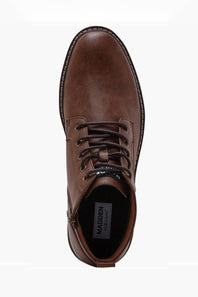 Steve Madden Trenton Lace Up Boots for Men in Brown