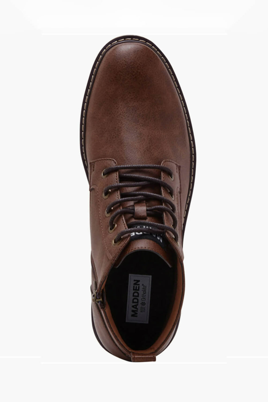 Steve Madden Trenton Lace Up Boots for Men in Brown TRENTON BROWN Glik s