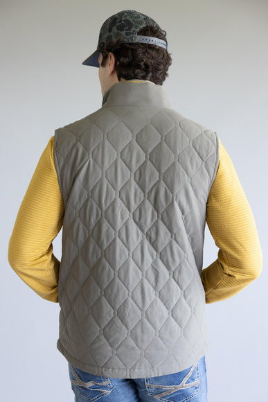 Marsh Wear Barnwell Puff Vest for Men in Rock