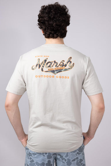 Marsh Wear Base T-Shirt for Men in Stone
