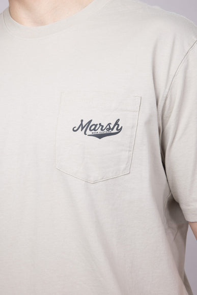Marsh Wear Base T-Shirt for Men in Stone