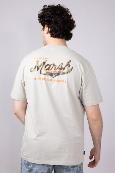 Marsh Wear Base T-Shirt for Men in Stone