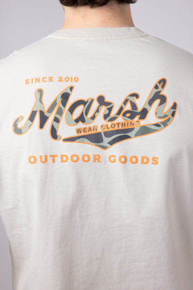 Marsh Wear Base T-Shirt for Men in Stone
