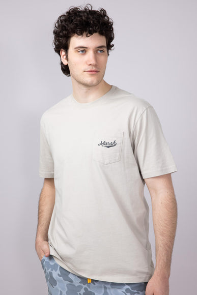 Marsh Wear Base T-Shirt for Men in Stone