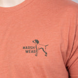 Marsh Wear Field T-Shirt for Men in Red Heather