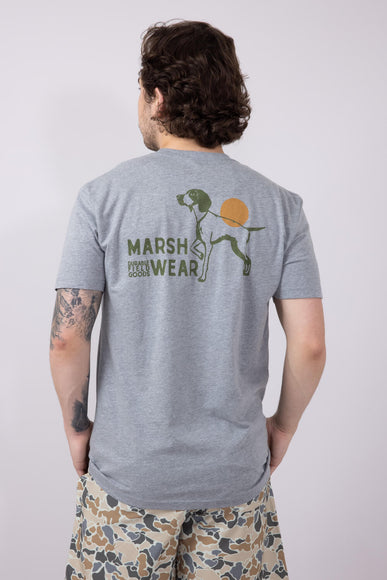 Marsh Wear Field T-Shirt for Men in Steel Heather
