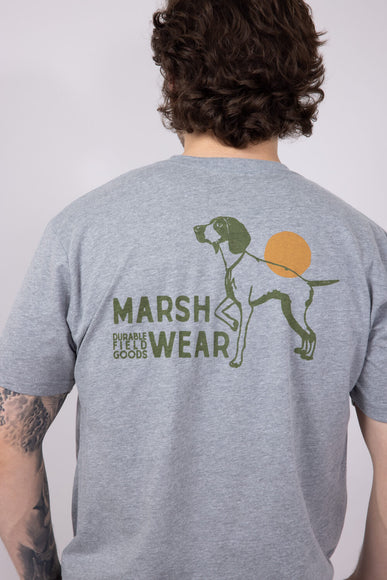 Marsh Wear Field T-Shirt for Men in Steel Heather