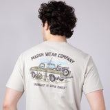 Marsh Wear Rumble T-Shirt for Men in Stone