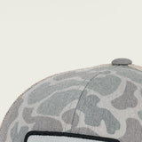 Marsh Wear Camo Script Hat for Trucker Men in Green