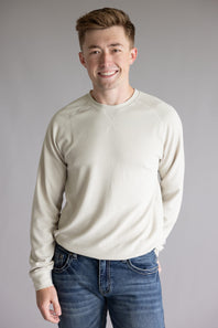 Marsh Wear Surfside Waffle Shirt for Men in Pelican Heather 
