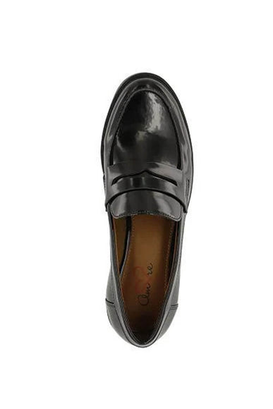 MIA Shoes Hali Loafers for Women in Black