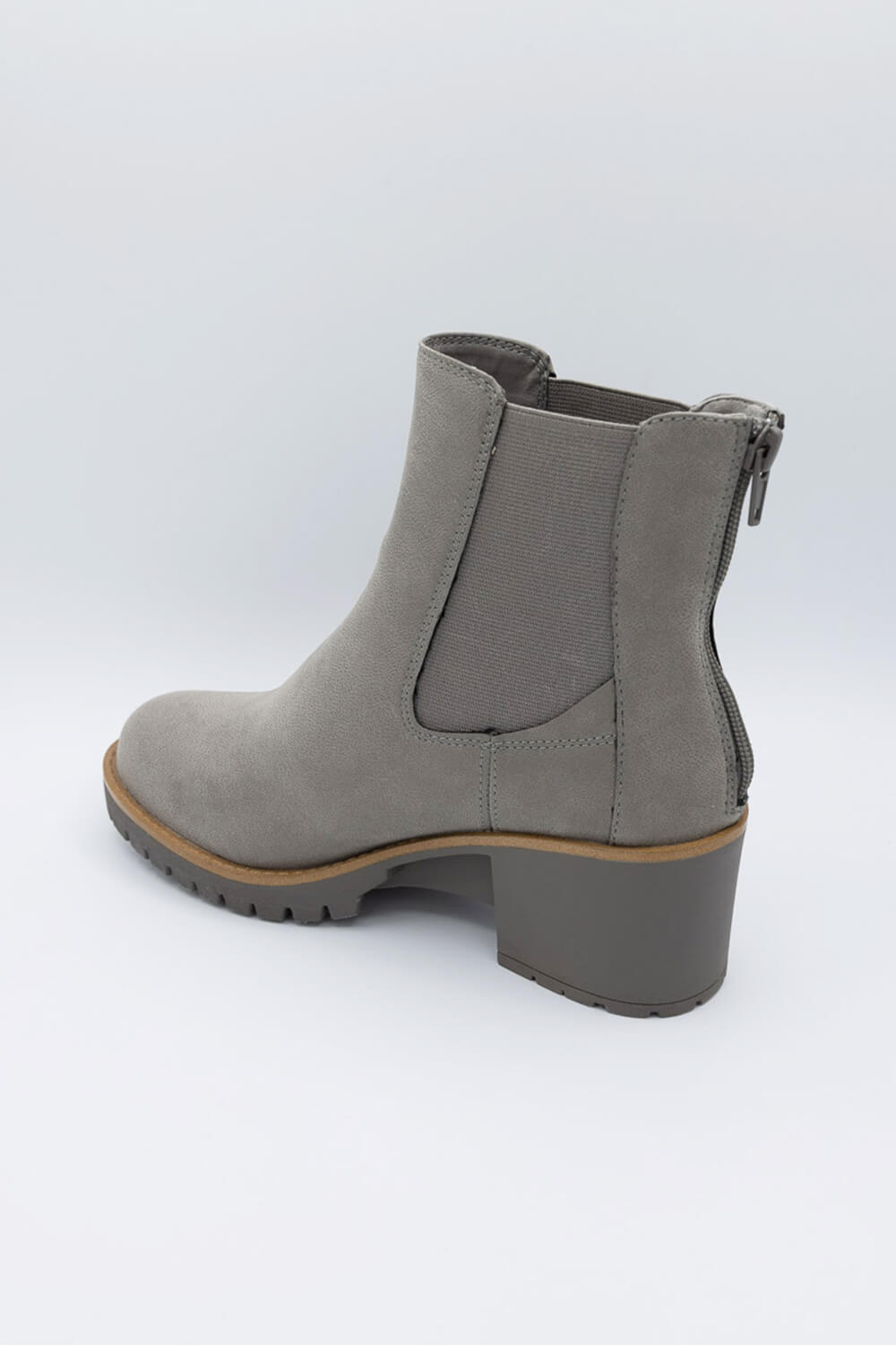 Gray suede boots womens best sale