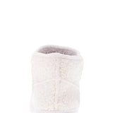 MIA Smiley Face Slipper Booties for Women in Pink