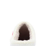 MIA Cozi Red Heart Slippers for Women in Red/White