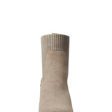 MIA Shoes Soraya Lug Demi Booties for Women in Taupe