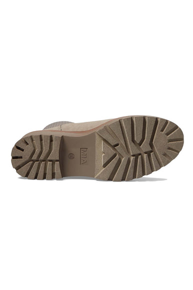 MIA Shoes Soraya Lug Demi Booties for Women in Taupe