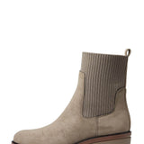 MIA Shoes Soraya Lug Demi Booties for Women in Taupe